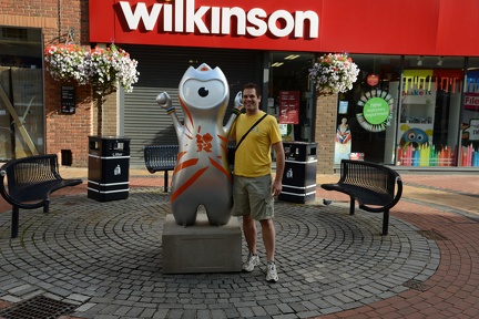 Olympic Mascot in Maidenhead - Angelo